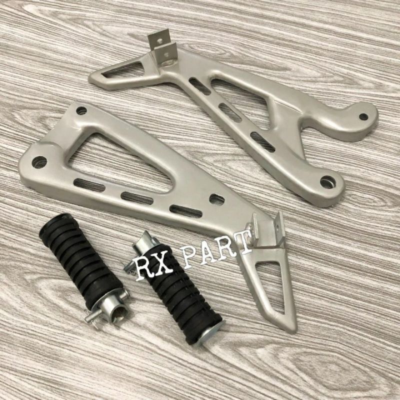 DUDUKAN FOOTSTEP STEP BELAKANG RX KING MASTER RX KING NEW + PIJAKAN KAKI RX KING MODEL ORI BULAT