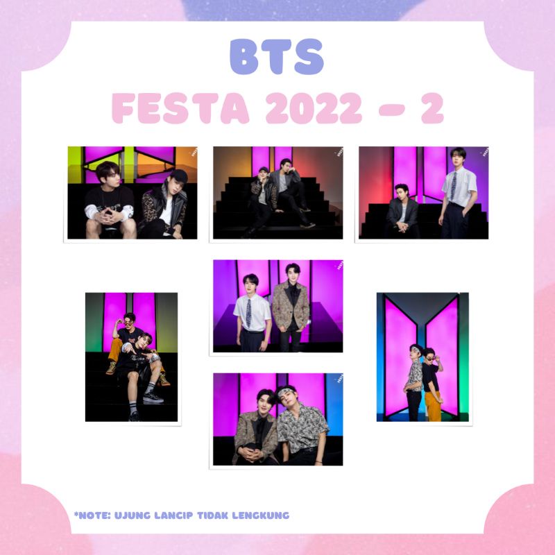 [BTS] FOTO/PHOTOCARD BTS FESTA 2022 ‼️ BACA DESKRIPSI ‼️