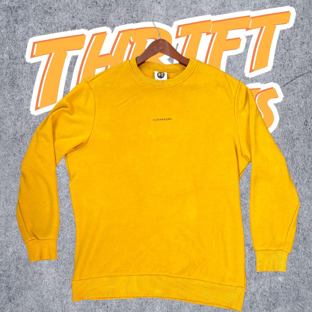 Furi*kazan Yellow Hoodie