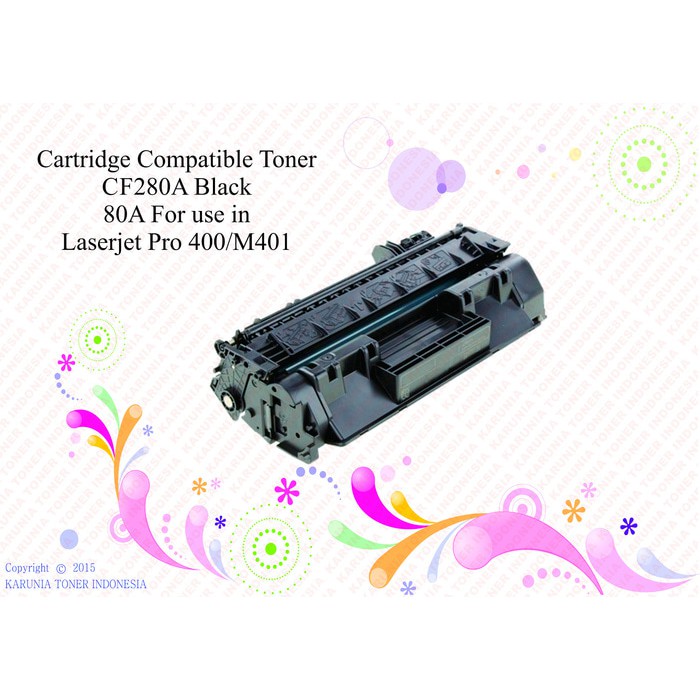 Cartridge Compatibel CF280A / 80A For use in Laserjet Pro400,M401