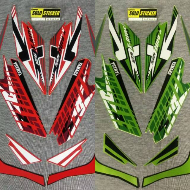 Striping Sticker Motor Yamaha X ride 125 2017-2018