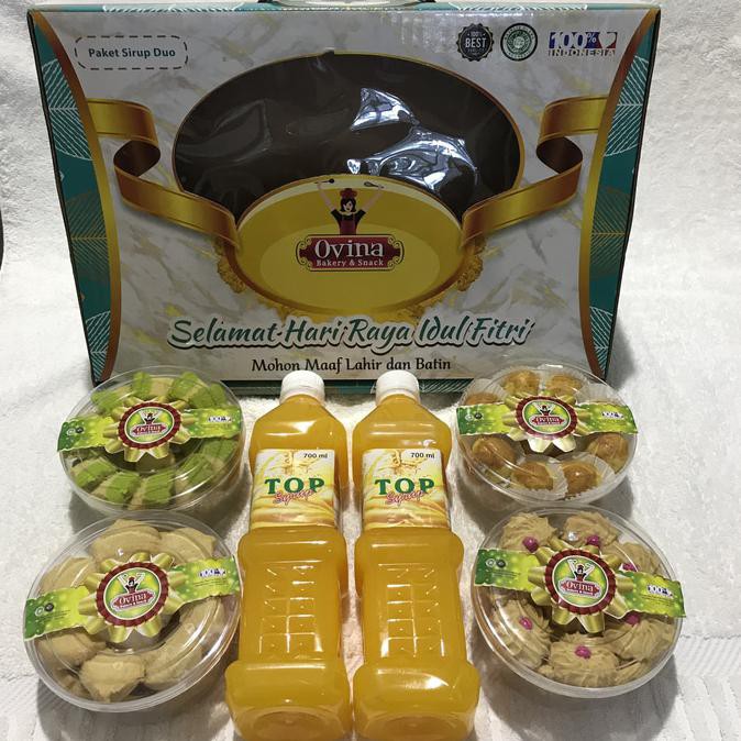 

Promo Paket Kue Lebaran Ovina Sirup Duo Parcel Kue Kering Parcel Lebaran Top