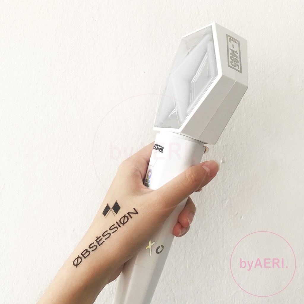 E X O TEMPORARY TATTOO (NON-PERMANEN TATO) KPOP TATTOO