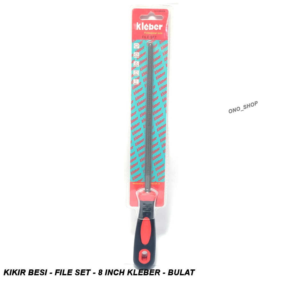 

Kikir Besi - File Set - 8 Inch Kleber - Bulat - LYK 100-260