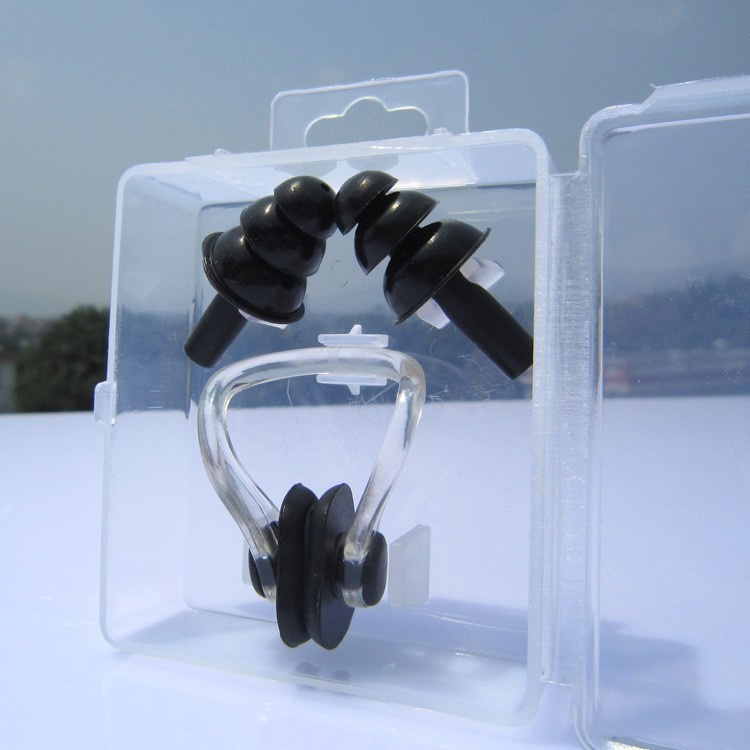 TaffSPORT Penutup Hidung dan Penyumbat Telinga untuk Renang Ear Plug Swimming - WFW051