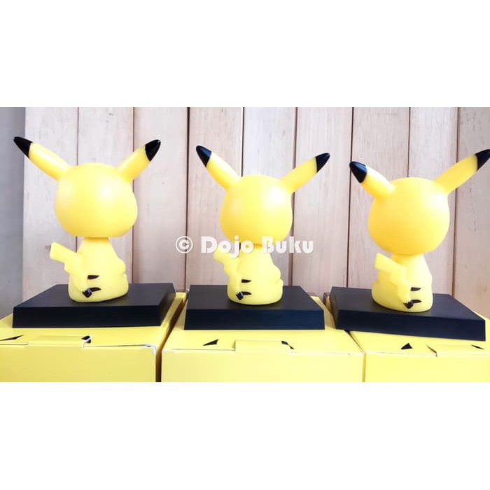 Pokemon Pikachu Bobble Head Kepala Goyang Pajangan Mobil