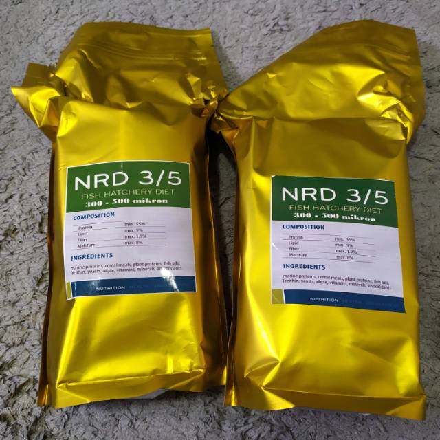 PELET NRD 3/5 300-500 MIKRON NETTO 500 GRAM INVE