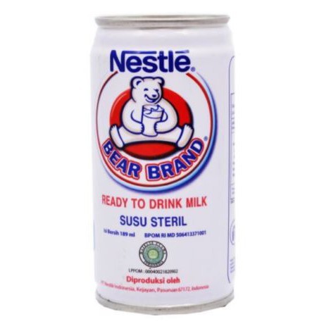 

GROSIR Nestle Bear Brand Susu Beruang Kaleng 189 ml COD