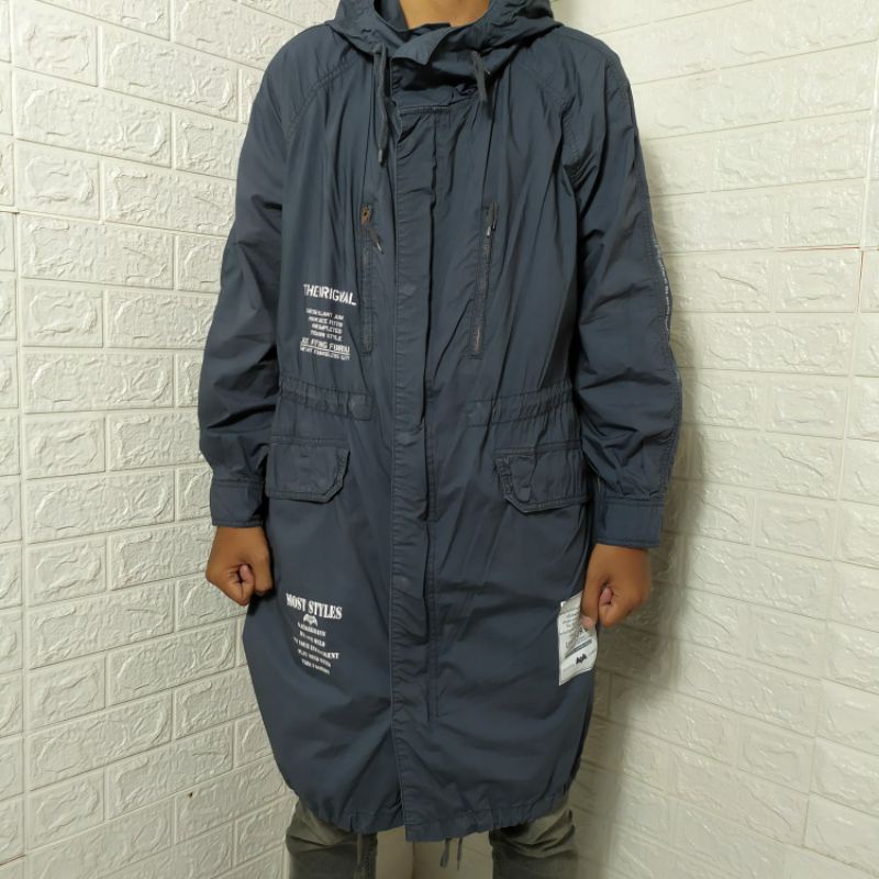 JAKET PARKA KAI AAKMANN GREY SIZE XXL