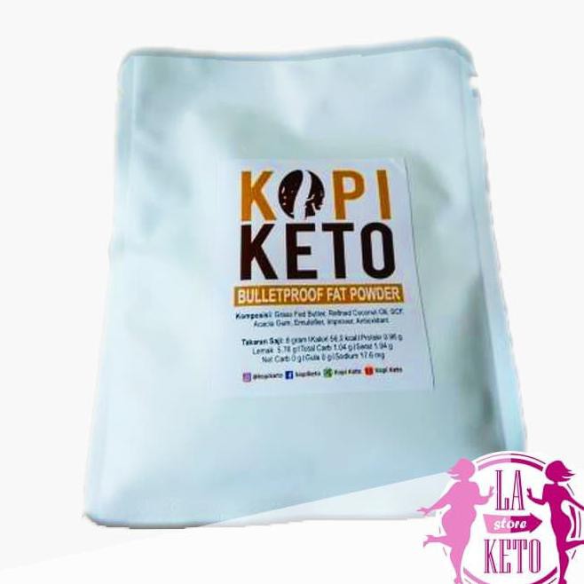 

WXM6 KOPI KETO - BULLETPROOF FAT POWDER / 1SACHET @8GR ( KETOFRIENDLY ) JEHY
