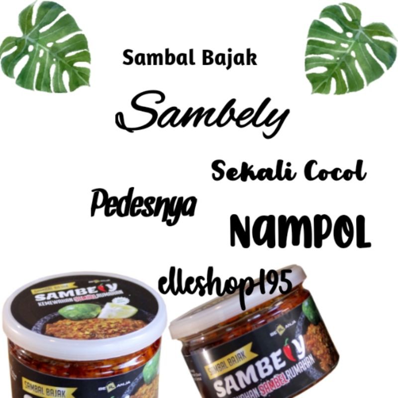 

Sambel Bajak Sambely / Sambel rumahan / sambel nusantara