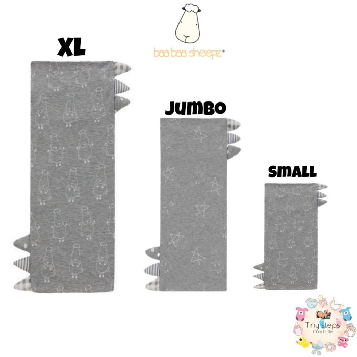 Baabaasheepz Buddy Case Grey Baabaasheepz Sarung Bantal Grey