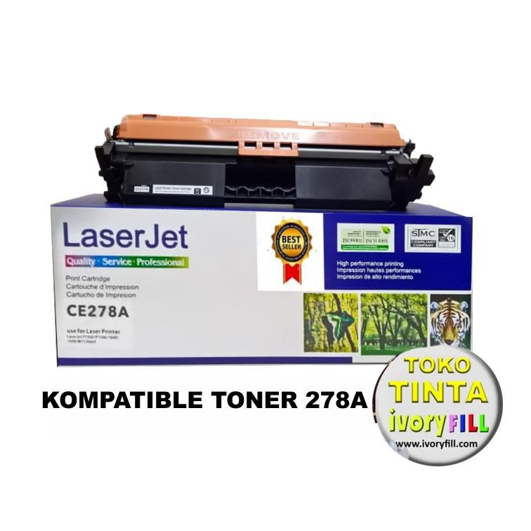 TONER KOMPATIBLE CARTRIDGE HP 78A / CE 278A P1566 P1606 P1606dn laser