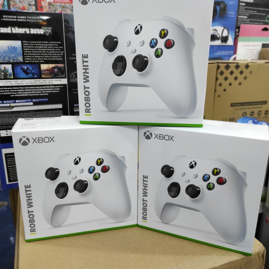 Stick Stik Xbox One Series S X Wireless Controller Robot White