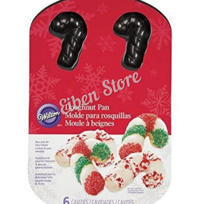 

Wilton Candy Cane Doughnut 6cav