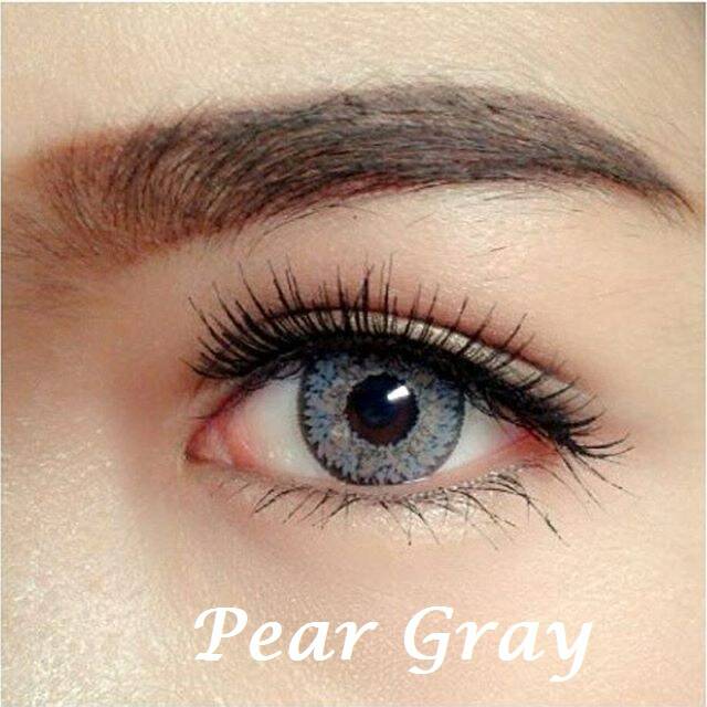 GEOEYES - Soflens Pear Warna Grey Brown Blue