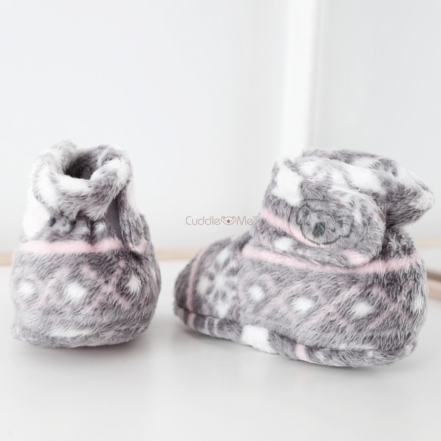 Cuddle Me Fitted Booties Sepatu Baby Kaos Kaki Bayi Prewalker Original Cuddleme