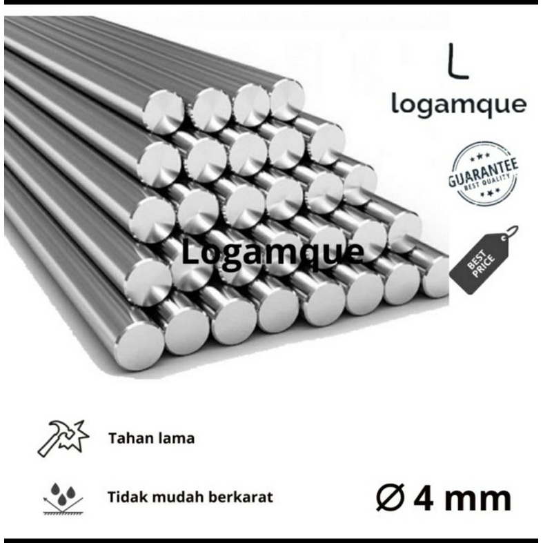 AS Stainless 201 diameter 4mm | Behel Stainless | Roundbar Stainless
