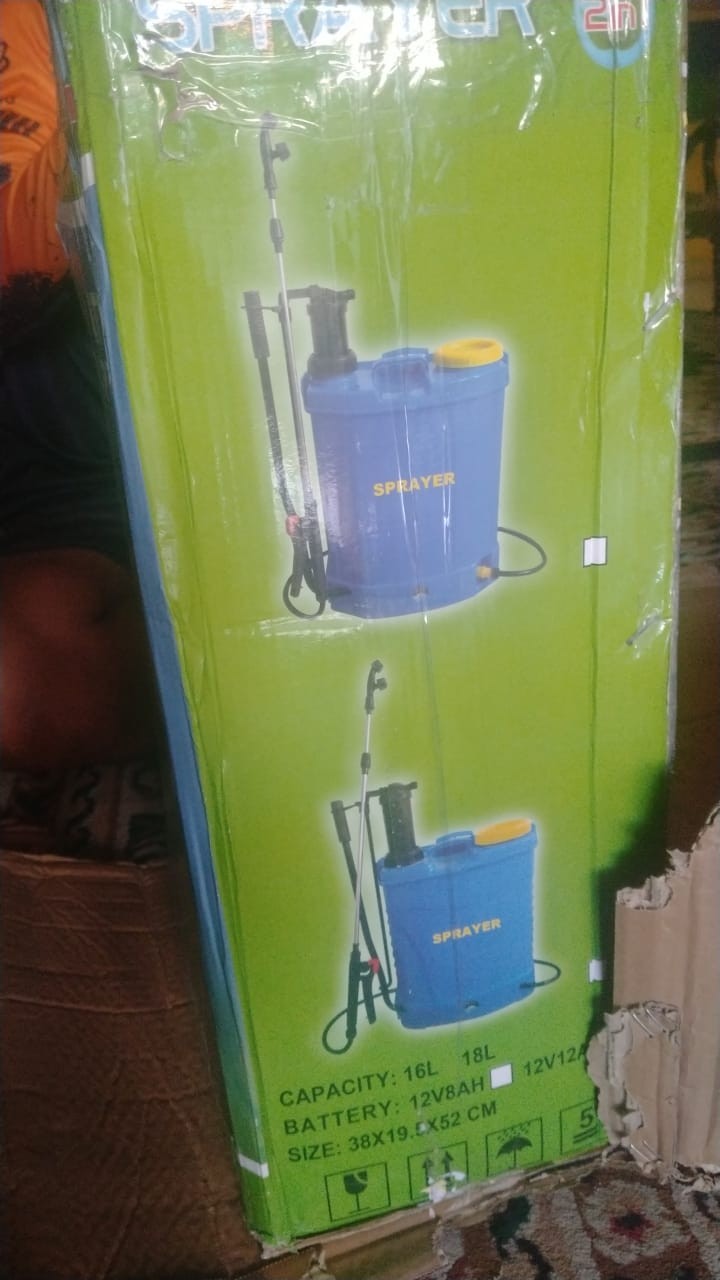 Alat Semprot Hama Disinfektan Elektrik Gendong 16 Liter Sprayer 2in1