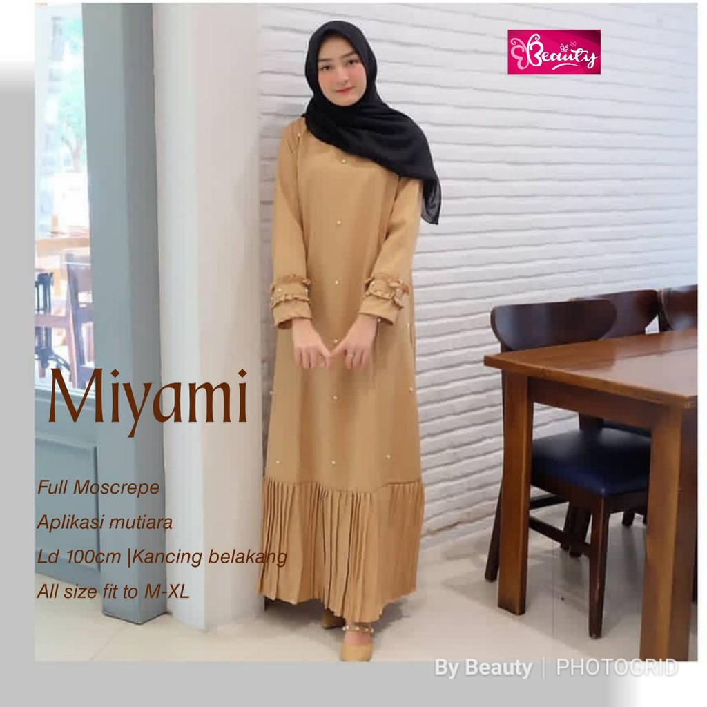 Miyami Gamis By Beauty | Suplier Hijab Solo| Grosir
