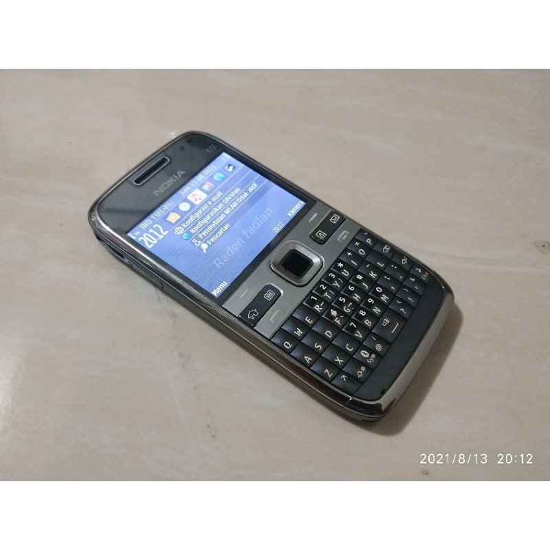 Nokia E72 original Second imei terdaftar