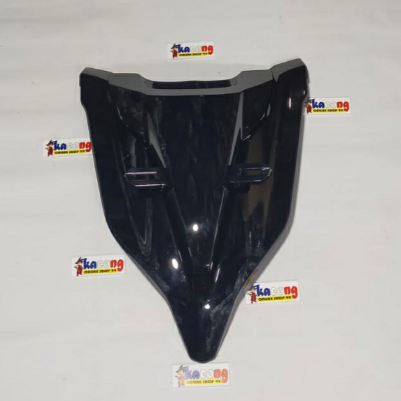 body depan tameng dasi vario 125 150 tahun 2018-2019-2020-2021-2022.hitam metalik