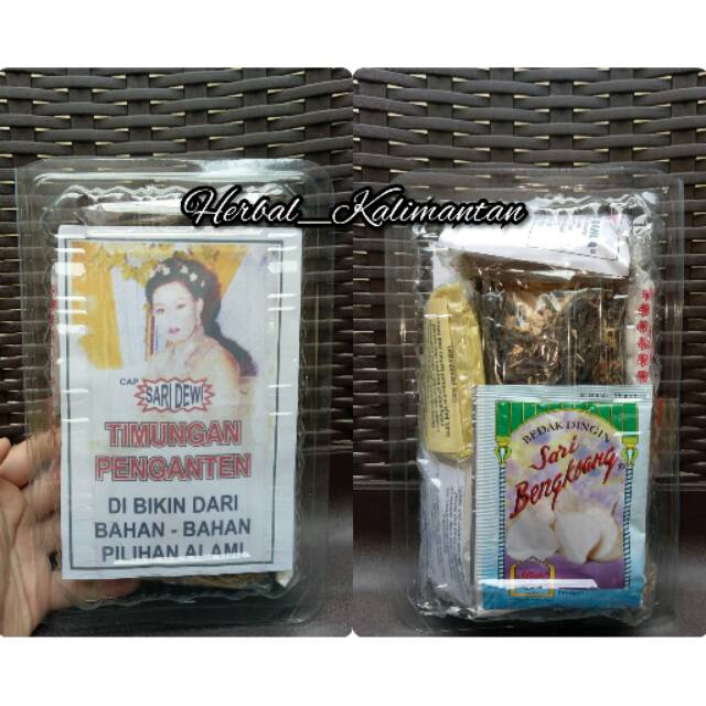 Timungan Pengantin Khas Kalimantan