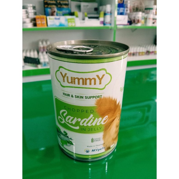 Yummy cat kaleng 400gr / makanan kucing basah kaleng