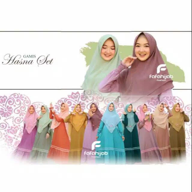 Gamis HASNA SET by fafahijab