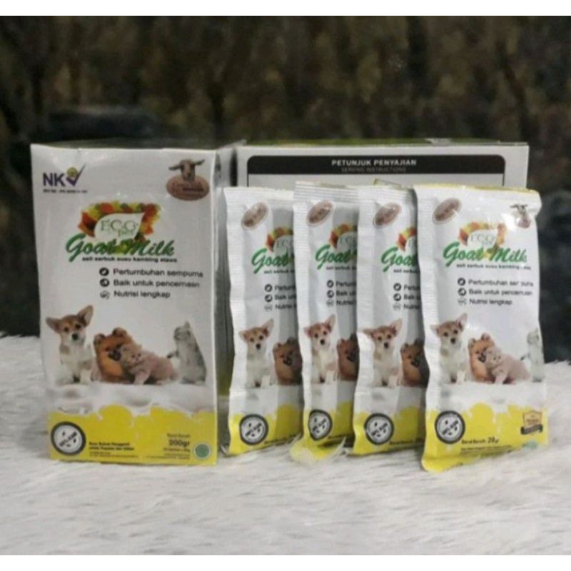 Susu kucing Goat Milk Original 20gr susu anak kucing kitten milk