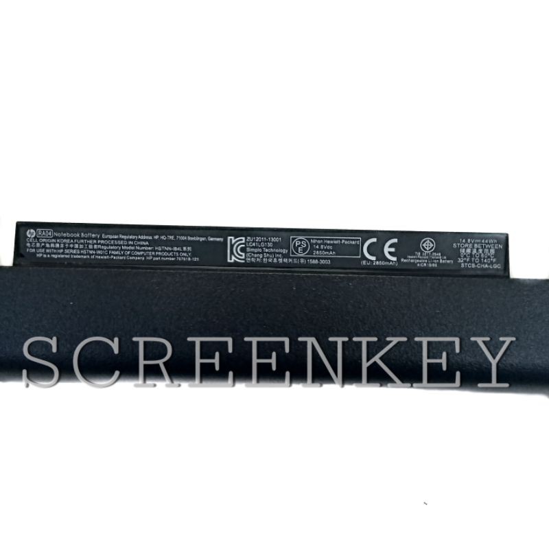 Baterai Batre Laptop HP ProBook RA04 430 430-G1 430-G2 HSTNN-IB4L Original