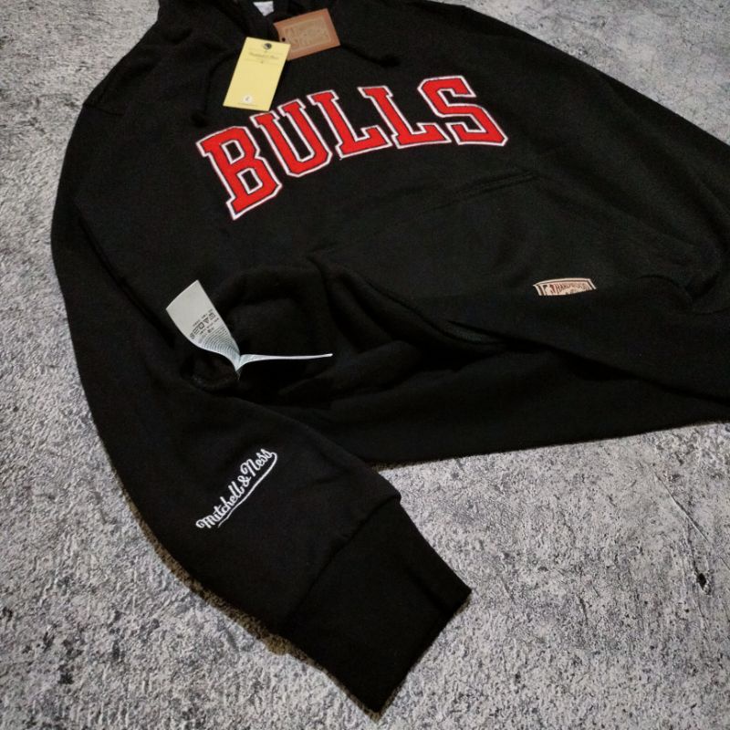 SWEATER HOODIE BULLS MITCHELL &amp; NESS &amp; BULLS X ADIDAS FULL BORDIR FULLTAG &amp; LEBEL (BESTSELLER)