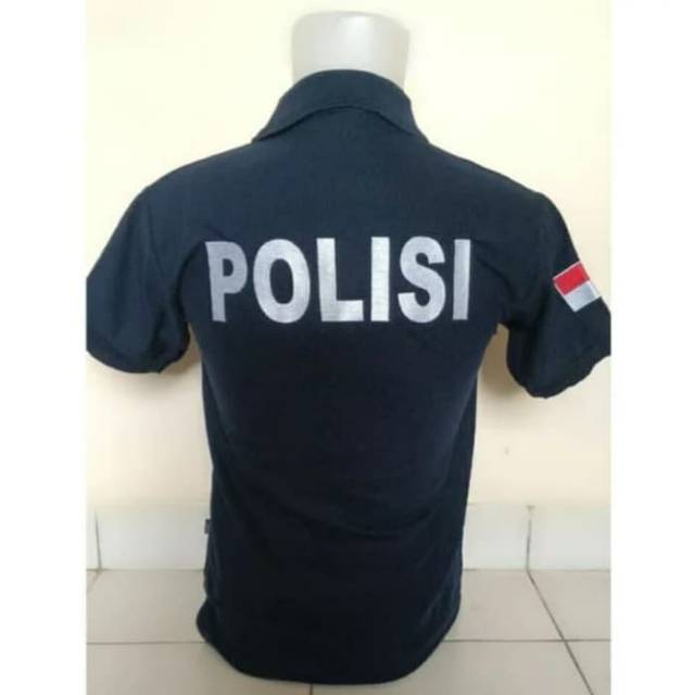 KAOS POLISI - KAOS KERAH POLISI - KAOS TURN BACK CRIME POLISI