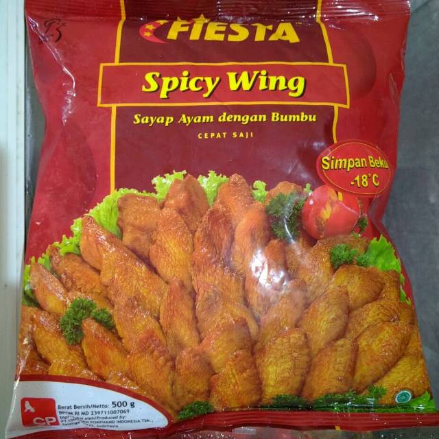 

Fiesta Spicy Wing 500gr