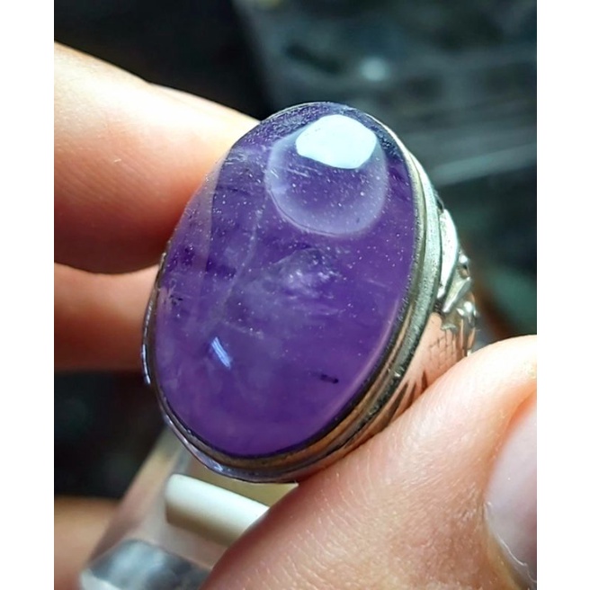 Kecubung Amethys - Cincin Batu Akik