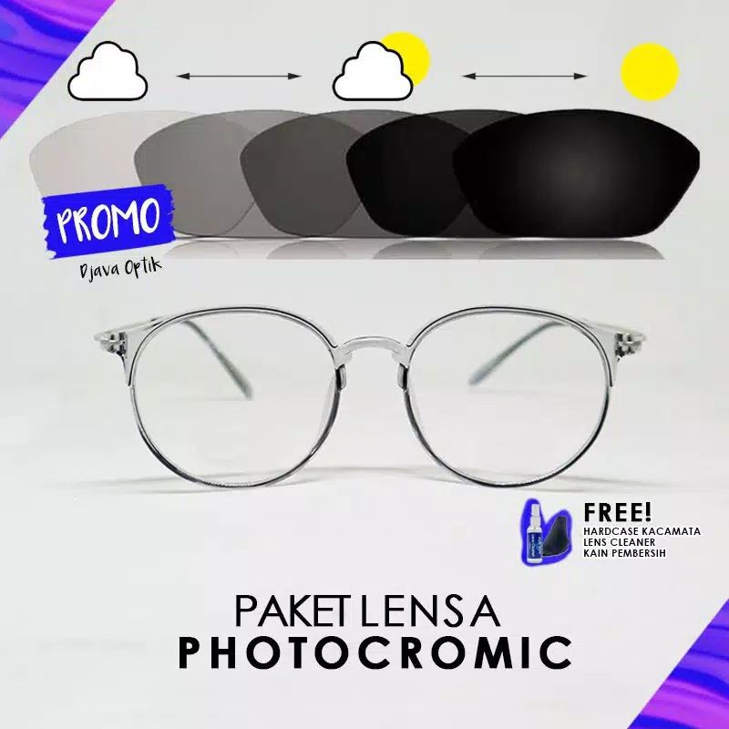 Kacamata Lentur Paket Murah Photocromic|Kacamata Cewek Best Seller