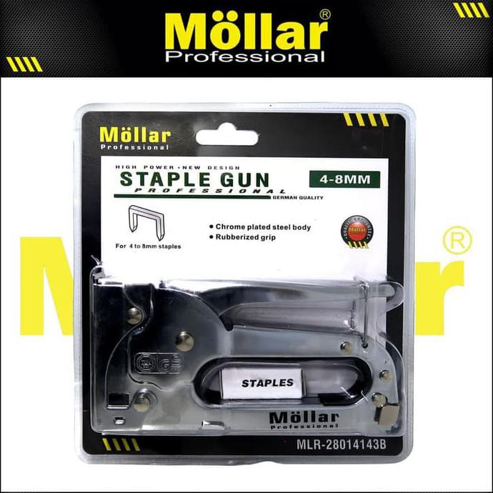 

Baru Mollar Mlr-28014143B Staple Gun 4 - 8 Mm Staples Tembak Steples Jok Original