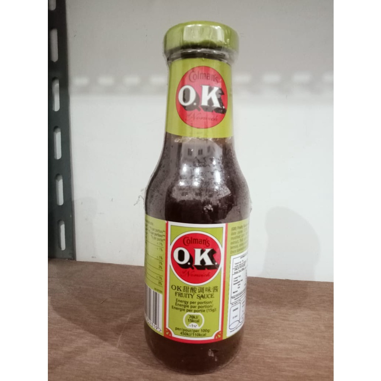 

Colman's OK Fruity Sauce EXP 02.2026