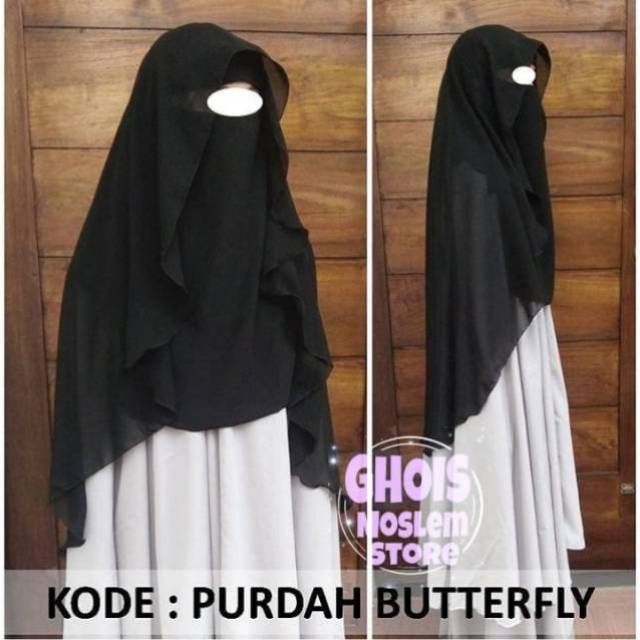 Purdah / cadar butterfly