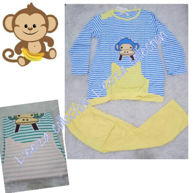 Obral !!!  Piyama PP / baju tidur Baby Milo XL