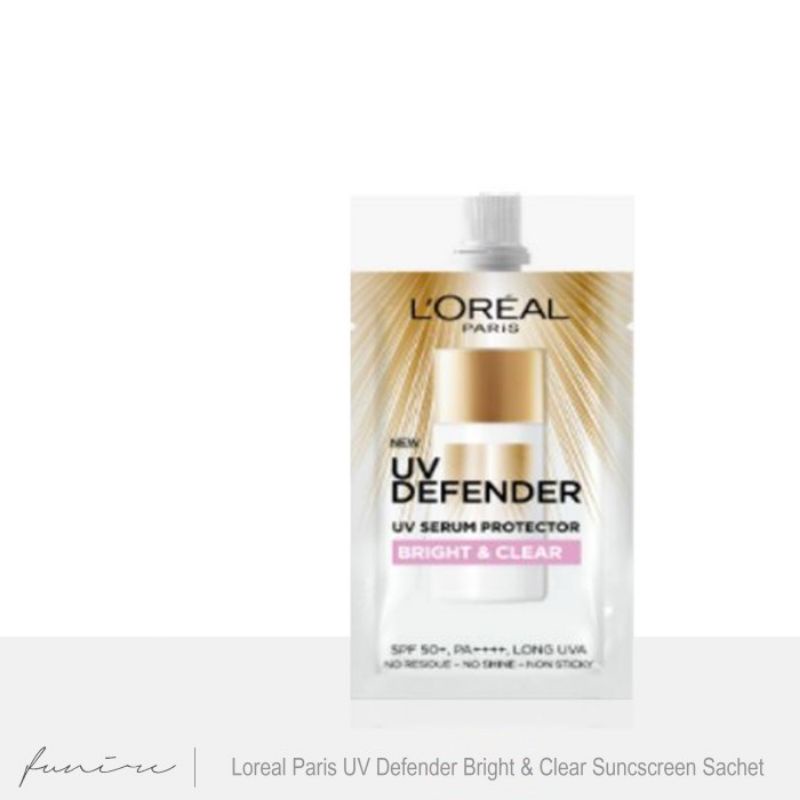 Loreal UV Perfect Sachet Matte & Fresh 7ml & UV Defender Serum Protector