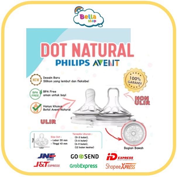 Dot AVENT Wideneck / Dot Wideneck AVENT Peristaltic Plus OEM IMPORT- BELLA SHOP