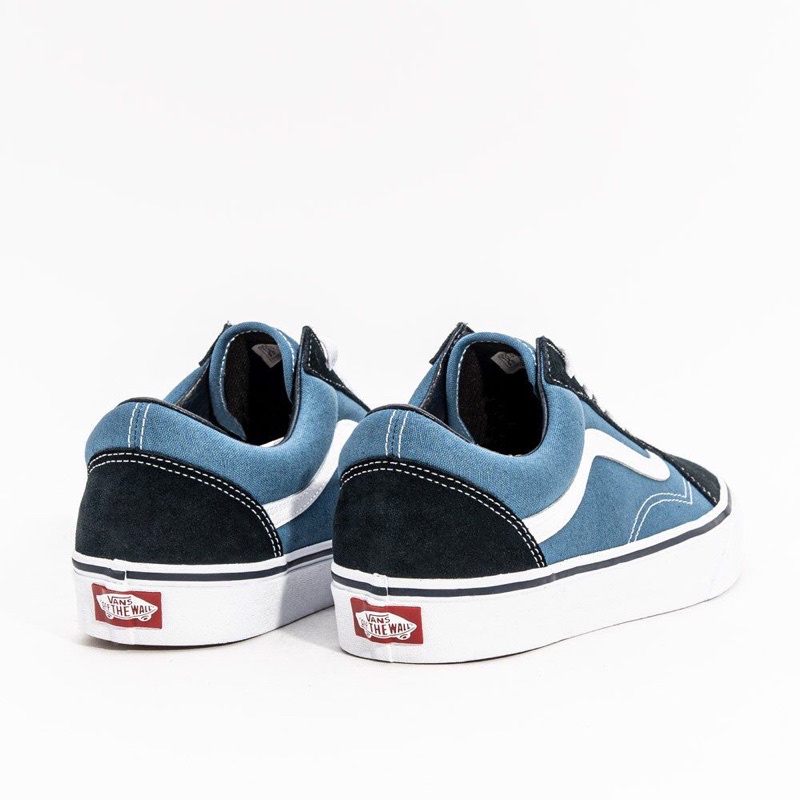 ( 8.8 ) ORIGINAL 100% Vans Classic OldSkool Navy Original BNIB