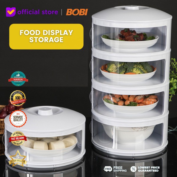 Rak Susun Makanan  - Tempat Display Penyimpanan Makanan - Food Container Display - New 2021
