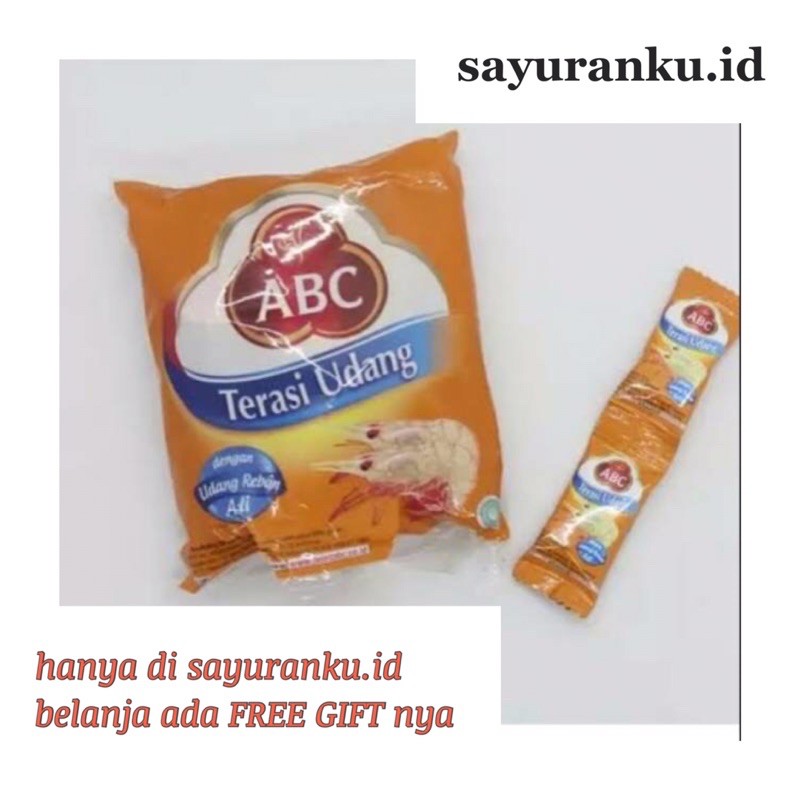 

terasi udang ABC 1 pack sayur segar sayuran fresh pasar murah pasar jakarta
