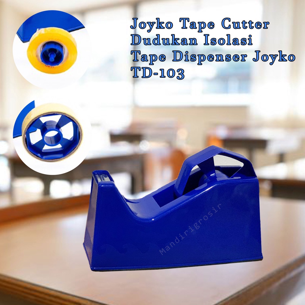 

Joyko Tape Cutter * Dudukan Isolasi * Tape Dispenser Joyko * TD-103