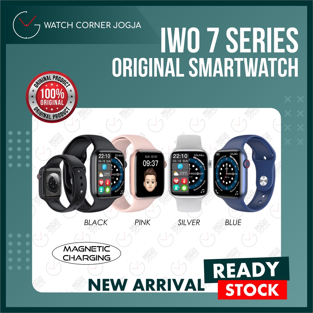 IWO 7 Series 44MM 1.75 Inch Screen ORIGINAL Smartwatch Bluetooth Call Seri 7
