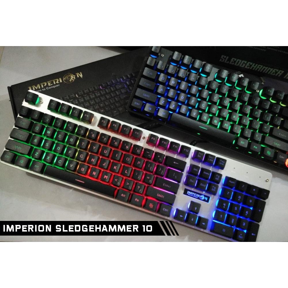 Imperion Sledgehammer 10 Keyboard Gaming - Original Garansi