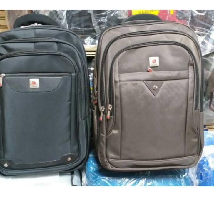 ❊ tas ransel laptop jumbo ukuran 20in polo original ✷