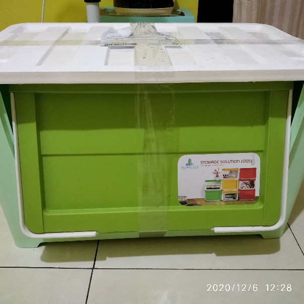 (gosend & Grab) Olymplast Box Container Obc 62 Liter Kotak Plastik Penyimpanan   Olymplast Obc
